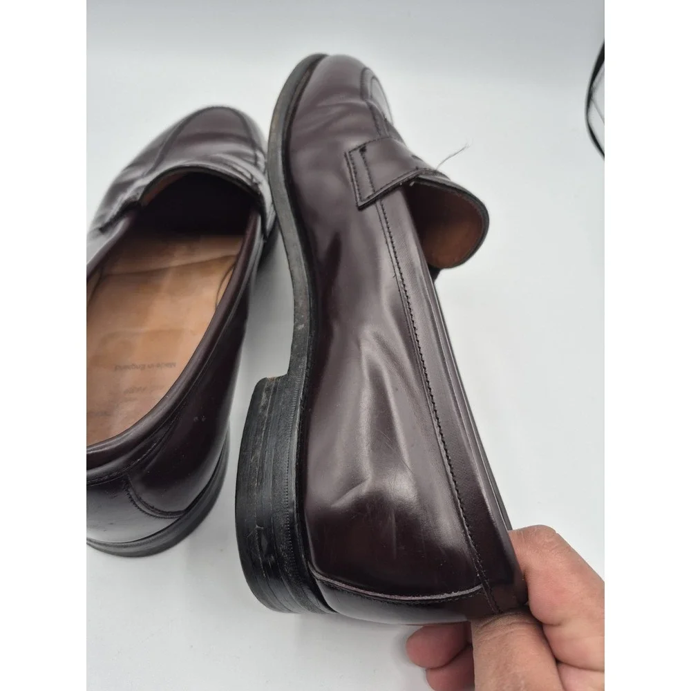 Men's Classic Penny Loafers in Dark Brown